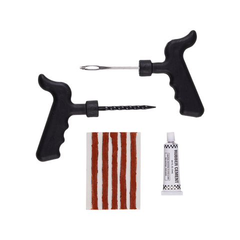 Trojan Tyre Repair Kit - 5 Tyre Plugs - Tubeless Tyre Repair - Compact Design - SuperSaverAU - view 1