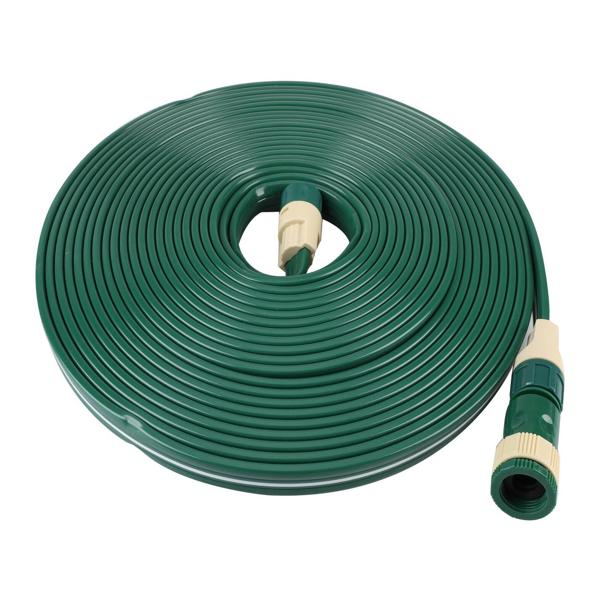 Garden Basics 15m Flat Soaker Hose - UV Stabilised PVC - Green - Efficient Irrigation - SuperSaverAU - view 4