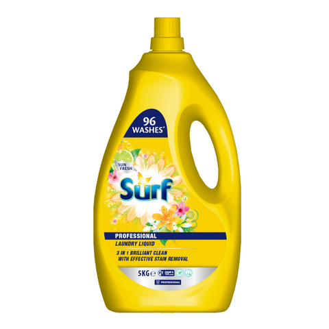 Surf Professional 4.9L Sun Fresh Laundry Liquid, Front & Top Loader