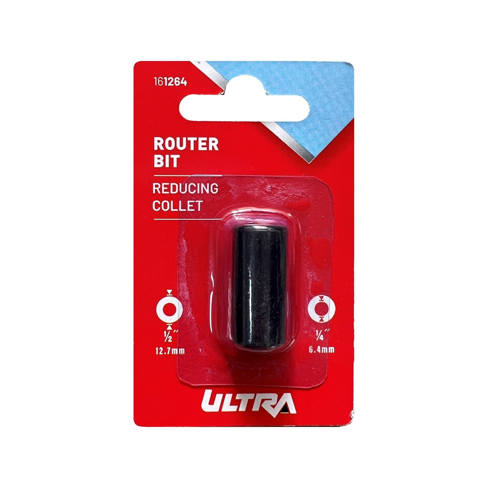 Ultra 12.7 to 6.4mm Steel Router Reducing Collet
