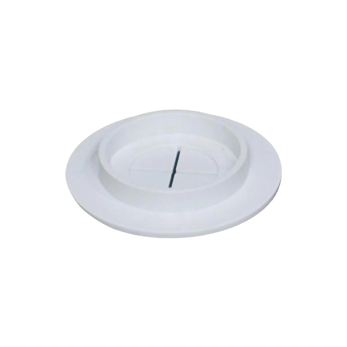 Kinetic 80mm Puddle Flange Cap - PVC - Light Grey - Watermark Certified - SuperSaverAU - view 1
