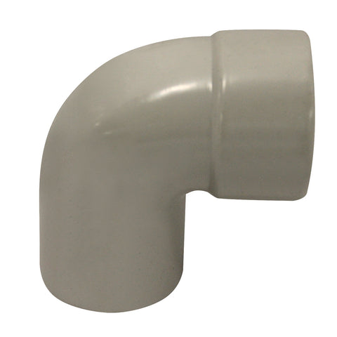Holman 50mm 88 Degree Male & Female PVC DWV Plain Bend, Grey