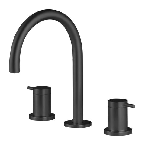 Rogerseller Tonic Basin Set - 4 Star WELS, 7.5L per Minute, Matte Black Finish - 3606014011