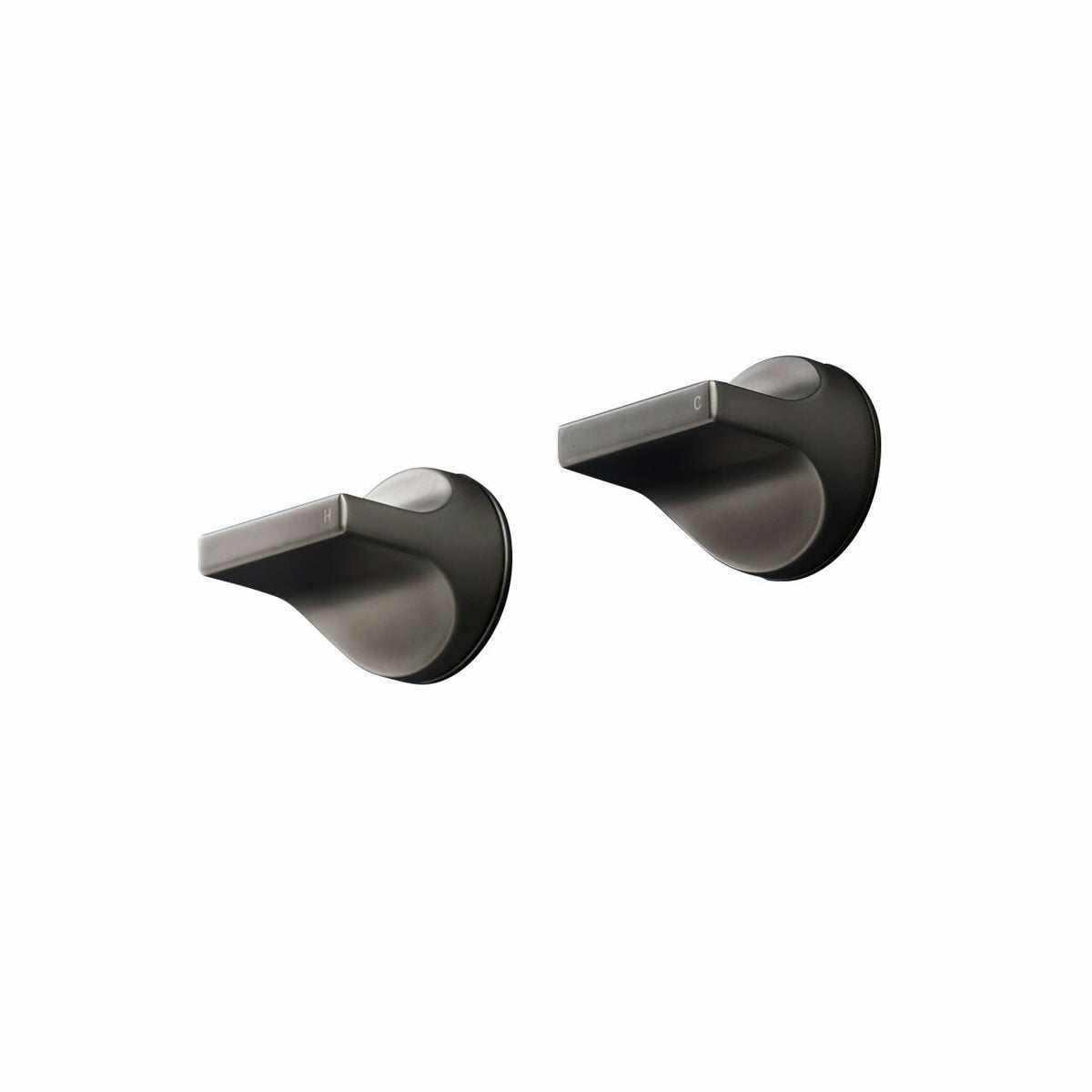 Rogerseller Pinch Wall Top Assembly - Graphite Finish - 200mm Wide - 3606004305