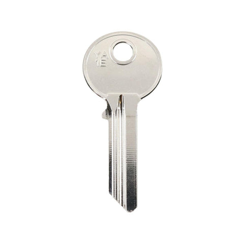 EHI 999-YA1E 54mm Silver Blank Key, Nickel Plated Brass