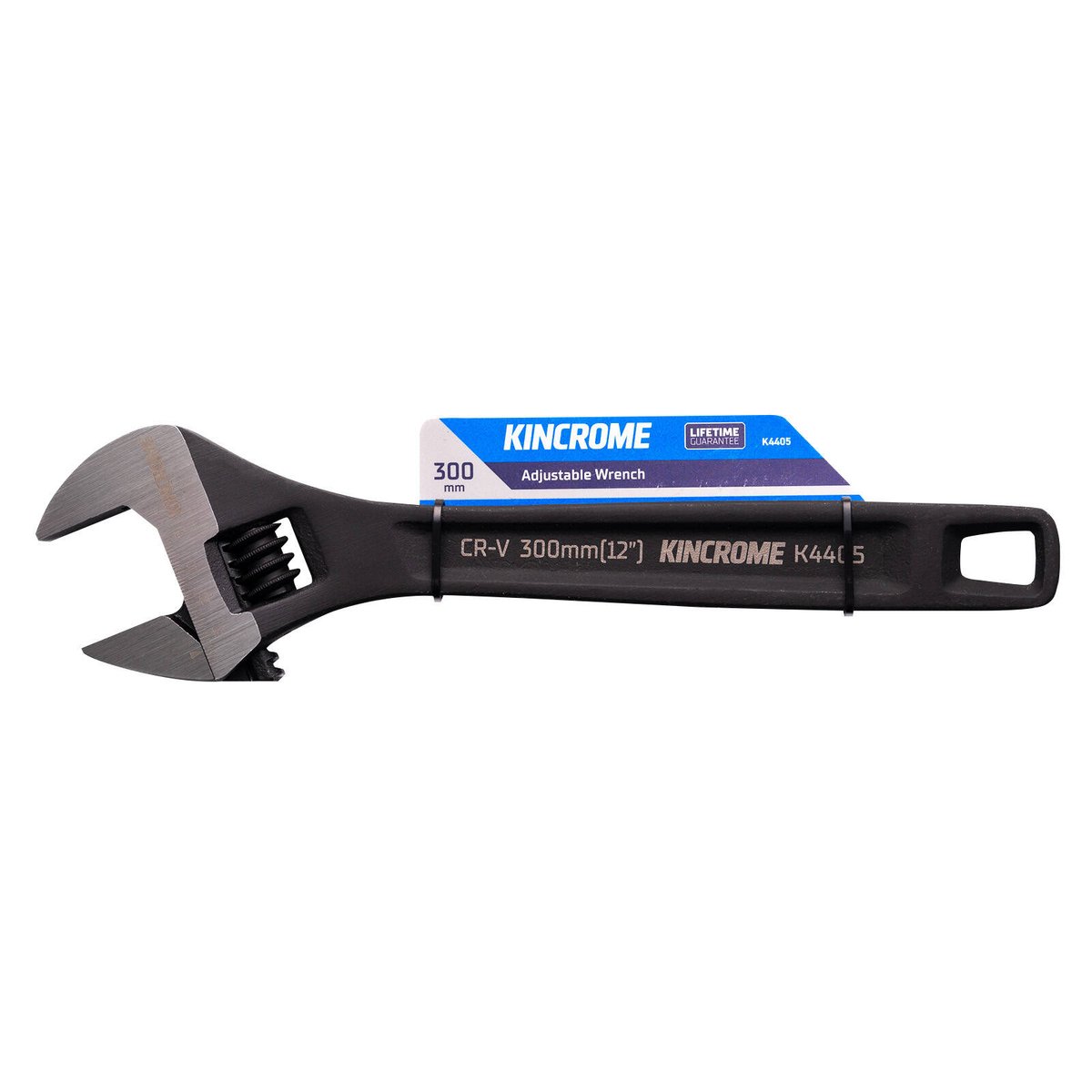 Kincrome Adjustable Wrench 300mm 12 - Chrome Vanadium Steel - 34mm Jaw Opening - Corrosion Resistant - SuperSaverAU - view 2