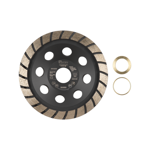 Kango Turbo Diamond Grinding Cup - 125mm - Efficient for Concrete & Granite - SuperSaverAU - view 1