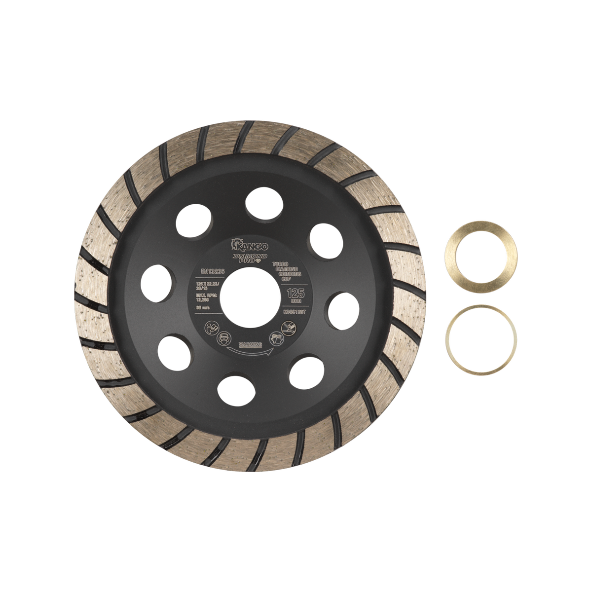 Kango 125mm Turbo Diamond Grinding Cup KDGC125T