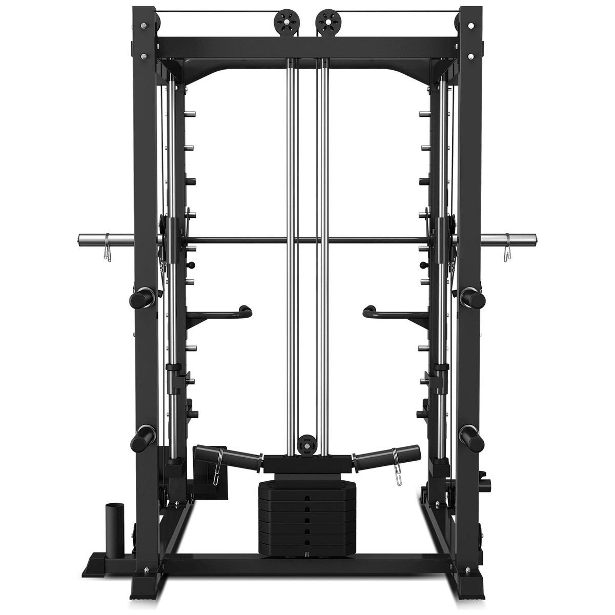 Cortex Six-in-One Power Rack - Smith and Cable Machine in Black - CSST-SM20