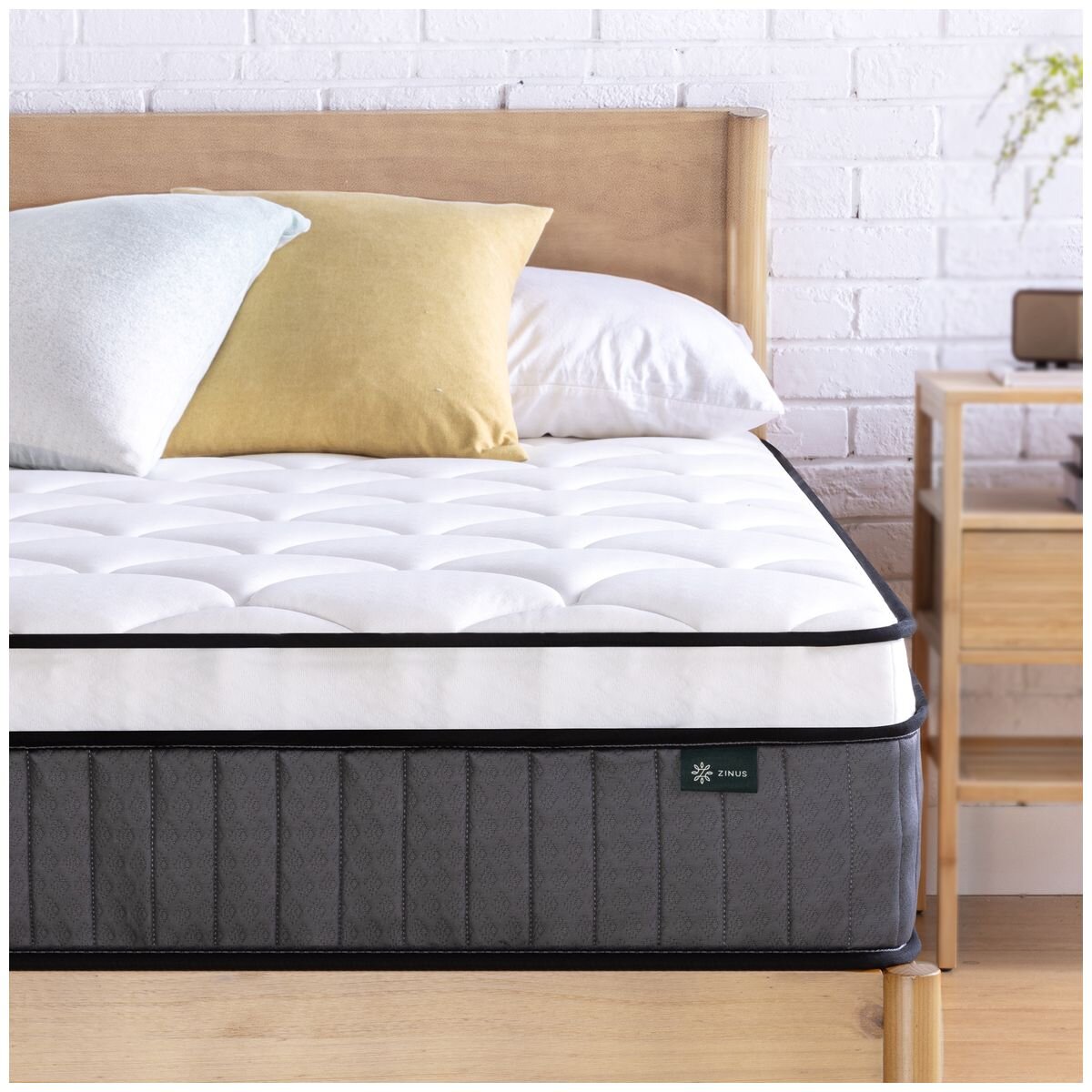 Zinus double iCoil pocket spring mattress - Eurotop, medium feel, 305mm high - AU-MSSBOPZC-12D