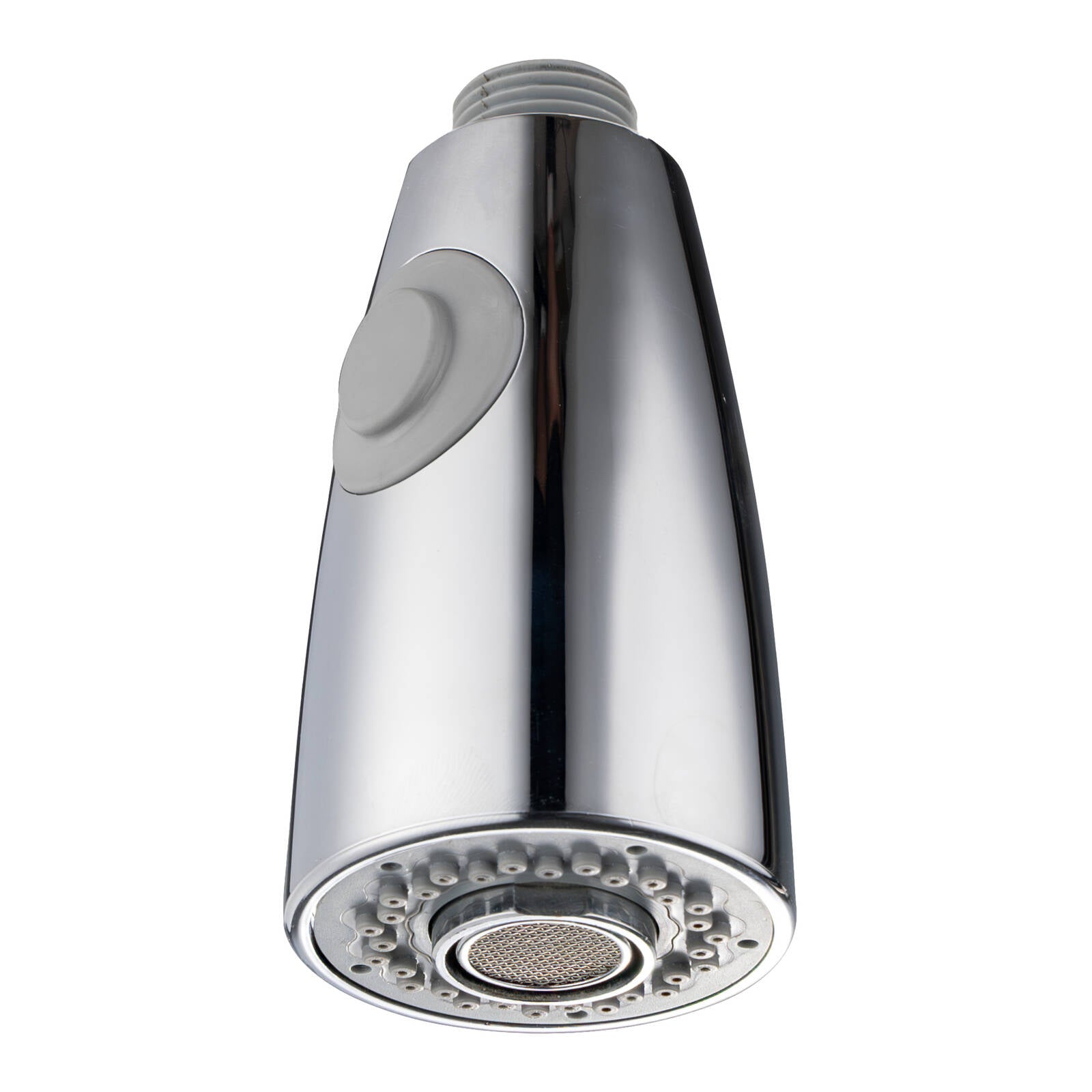 Kinetic Chrome Conical Pull-Down Dual Spray Kitchen Sink Mixer Head