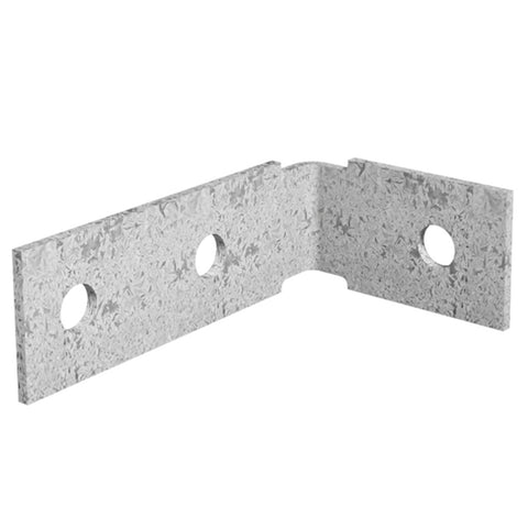 Dunnings 60 x 100 x 35mm M10 Galvanised Steel Angle Bracket