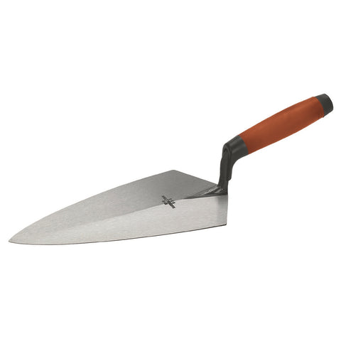 Marshalltown 305mm Philadelphia Pattern Brick Trowel, Carbon Steel with Rubber Grip