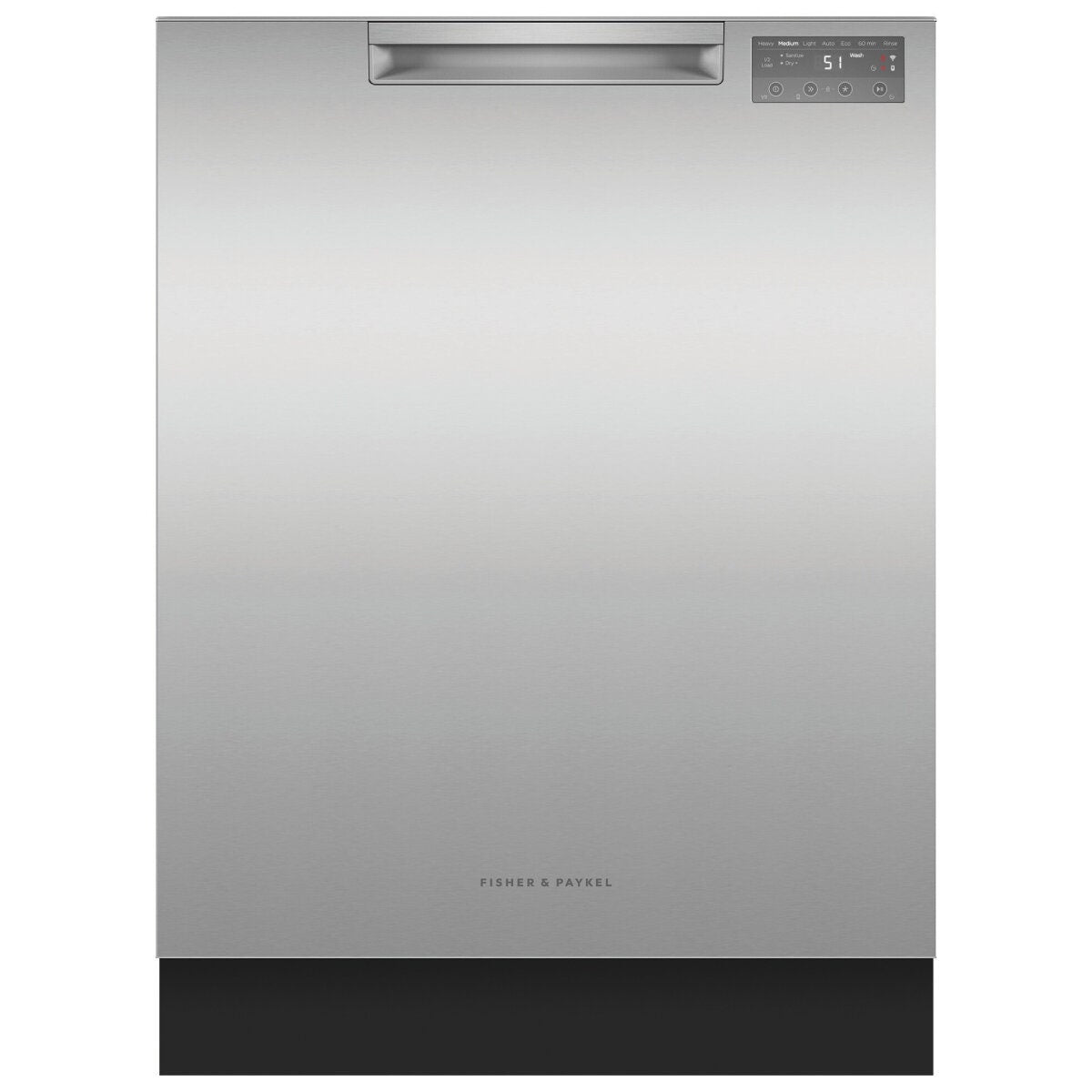 Fisher & Paykel Series 5 Built Under Dishwasher - 15 Place Settings, Stainless Steel, WiFi - DW60UC2X2