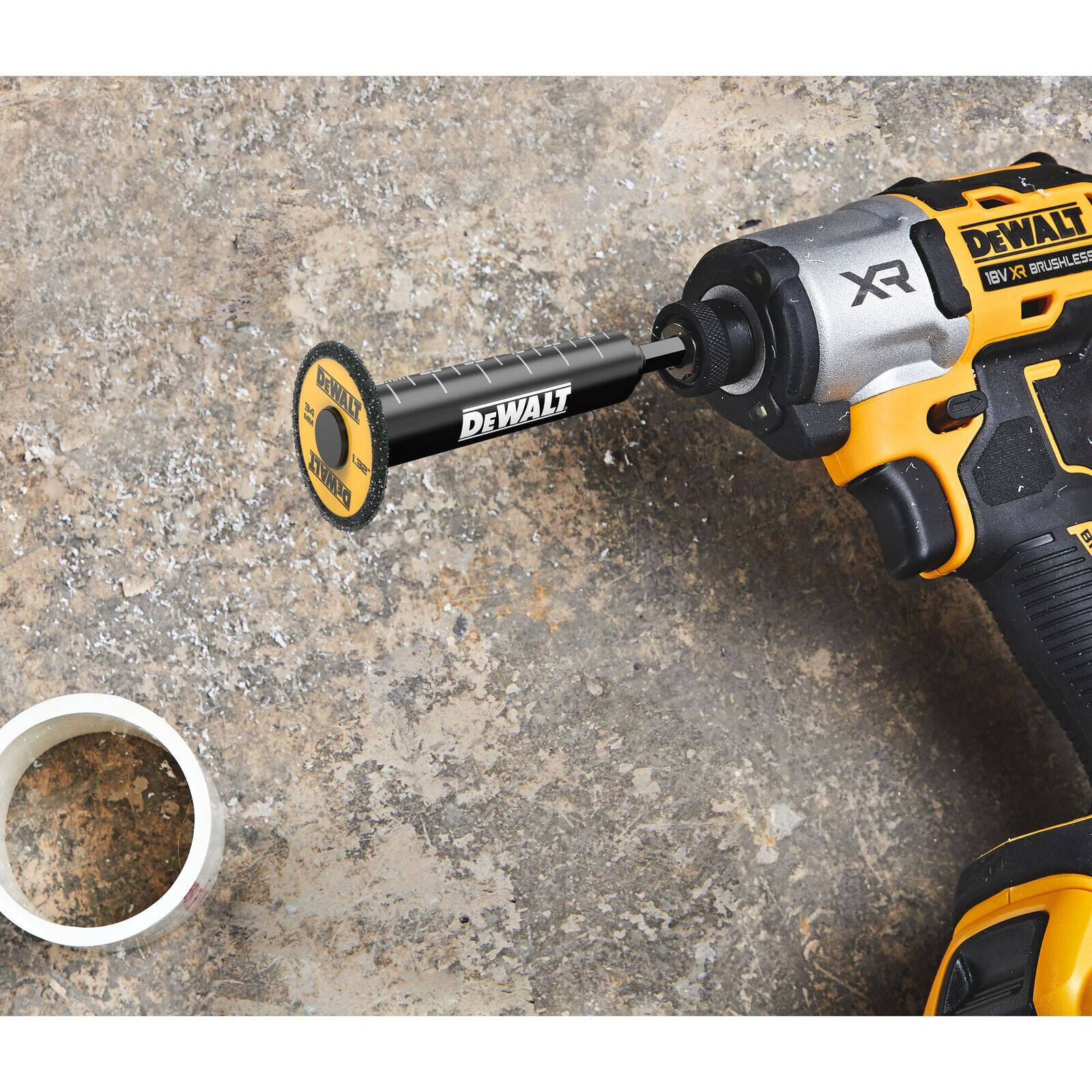DeWALT 34mm Diamond Grit Inside Pipe Cutter DT20563-QZ