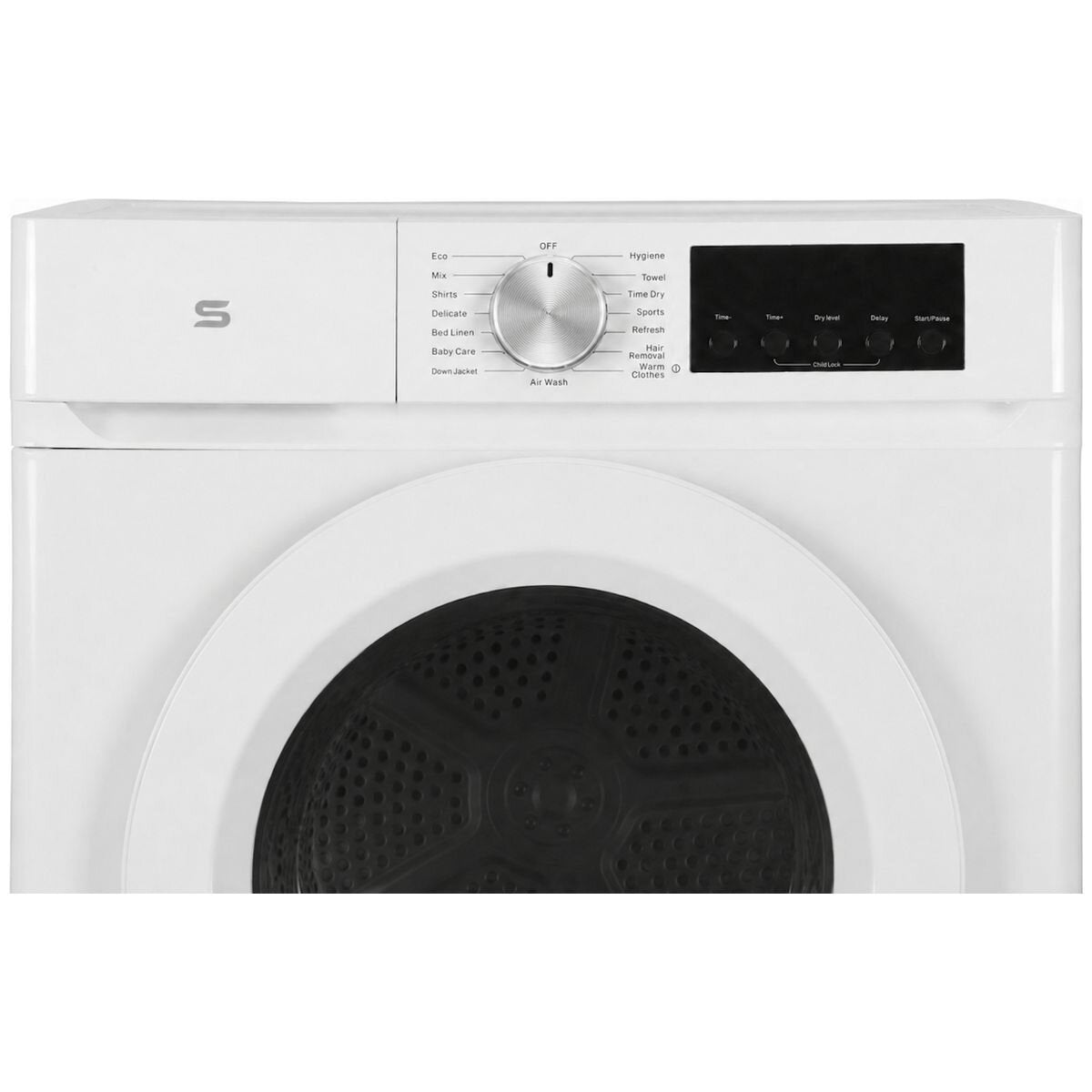 Seiki 8kg Heat Pump Tumble Dryer - 8 Star Energy Rating - Auto Load Sensing - 16 Programs - SC-800AU8HP