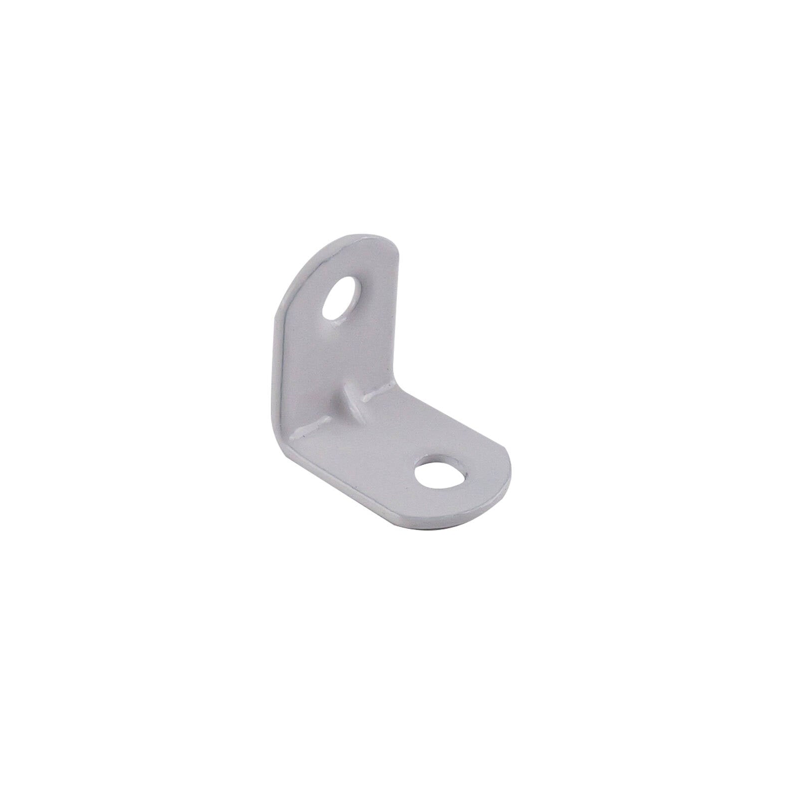 Carinya 20 x 20 x 15 x 1.4mm White Reinforcing Angle Bracket, 12 Pack