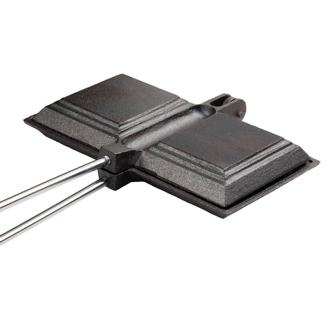 Charmate Portable Double Cast Iron Jaffle Iron
