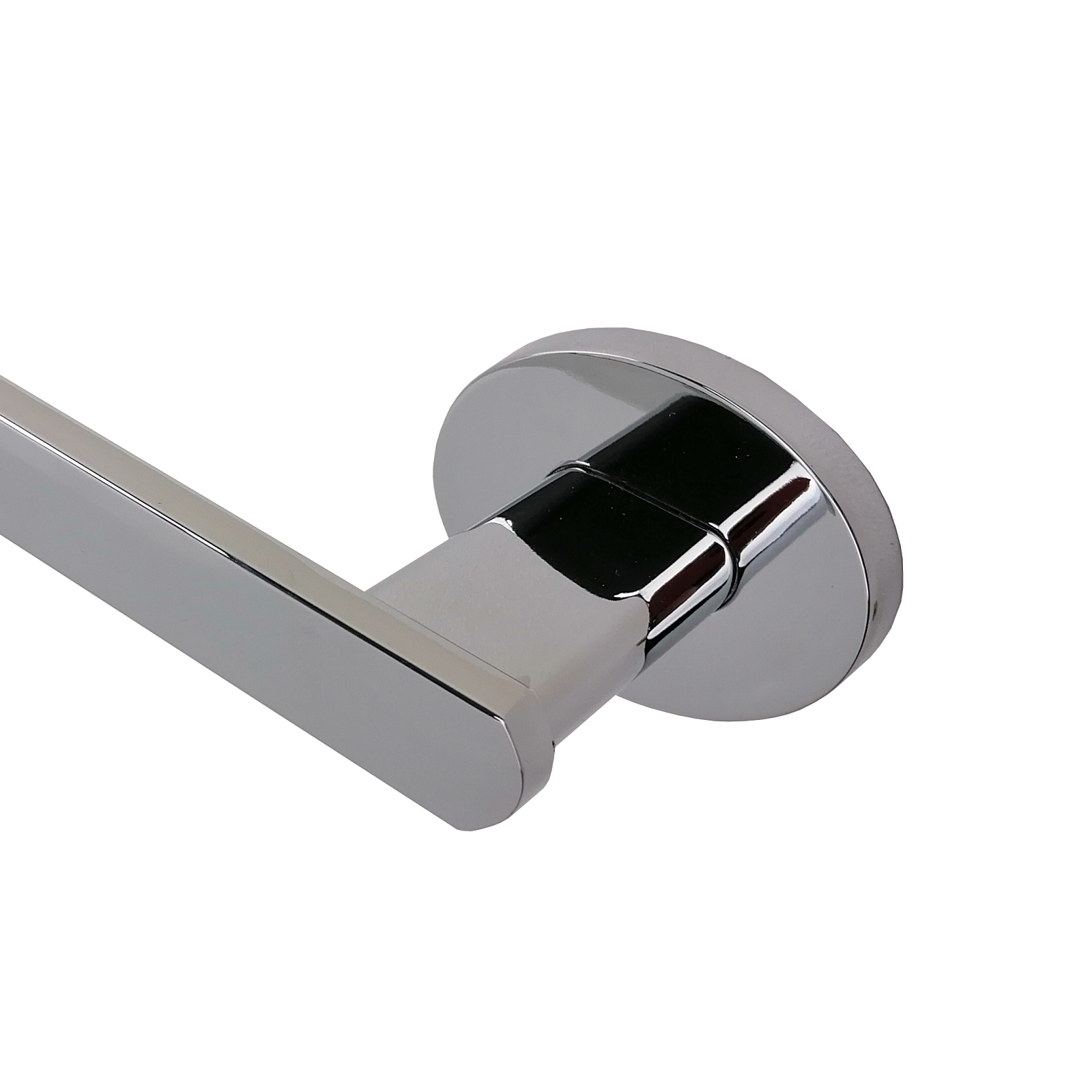 Barelli Serenita 900mm Chrome Single Towel Rail 10kg Zinc Alloy