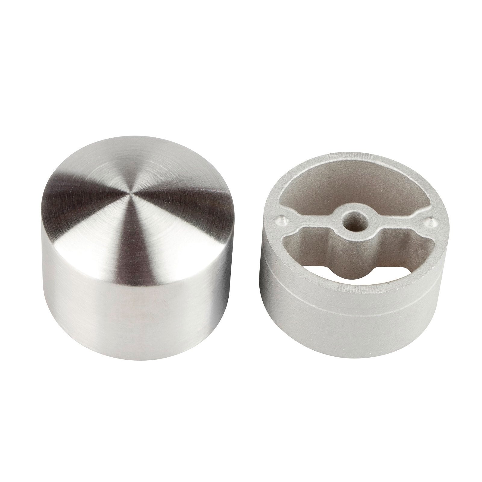 Porta 43mm 316 Stainless Steel Handrail End Cap