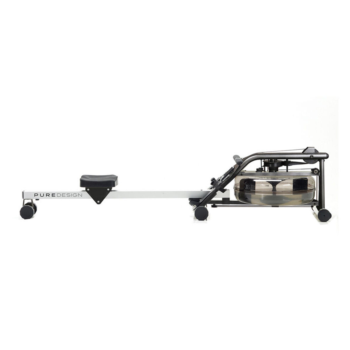 Pure Design VR1 water resistance rower - self-regulating resistance - supports up to 150kg - PD-VR1