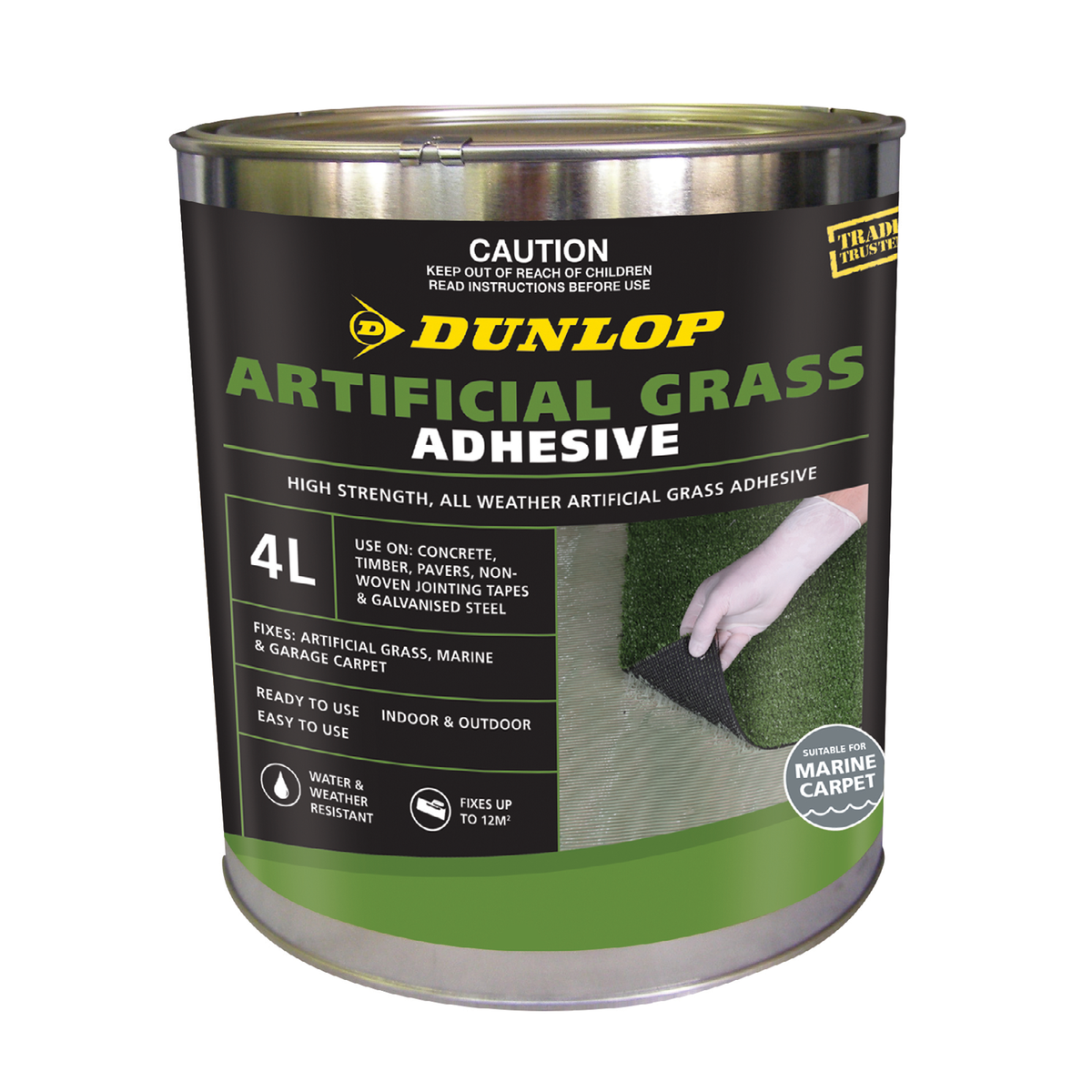 Dunlop Artificial Grass Adhesive 4L