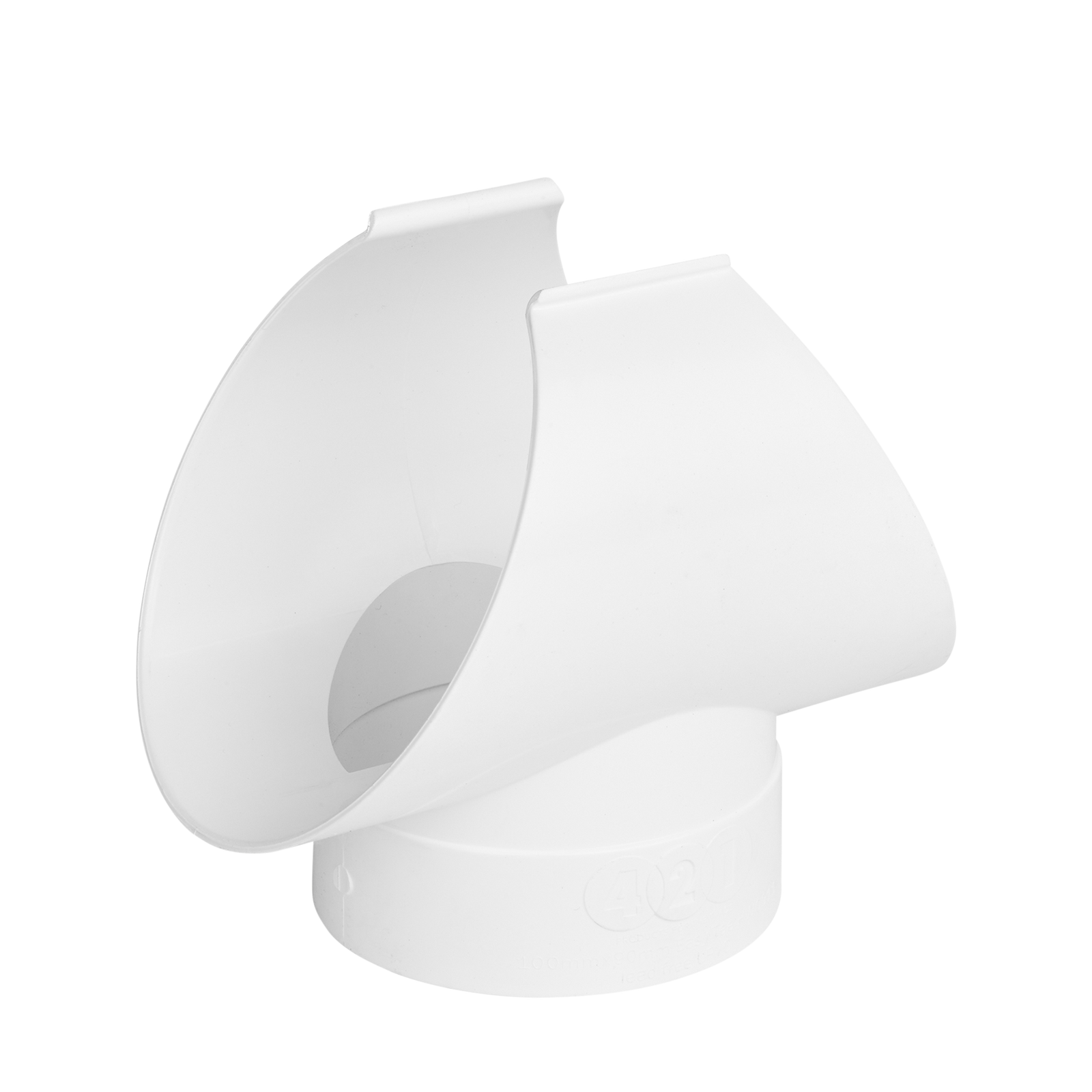 Rain Harvesting 100 x 90mm Easy Tee Junction White Access Port