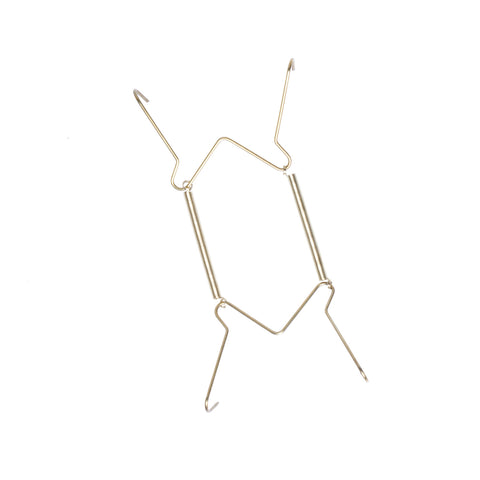 Everhang 13-20cm Brass Plated Hanging Plate Wires