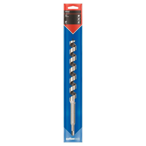 Sutton Tools Medium Auger Bit 330 x 22mm Steel Timber Drilling