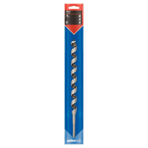Sutton Tools Medium Auger Bit 330 x 18mm Steel Timber Drilling