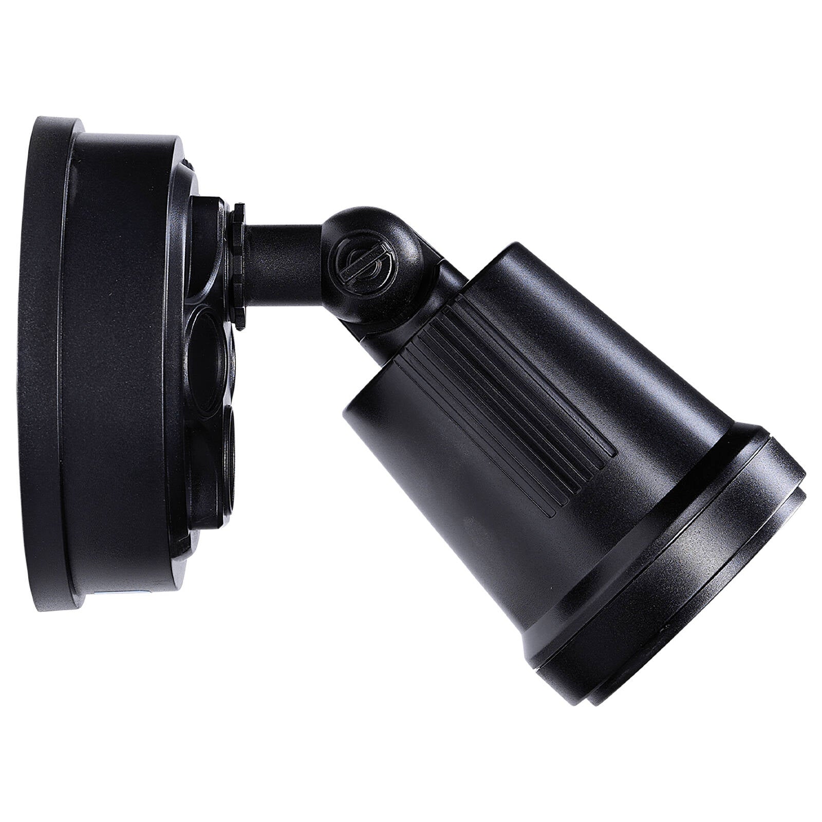 Brilliant Raptor III Black Single LED Flood Light 10W Weather Resistant Outdoor 22597/06
