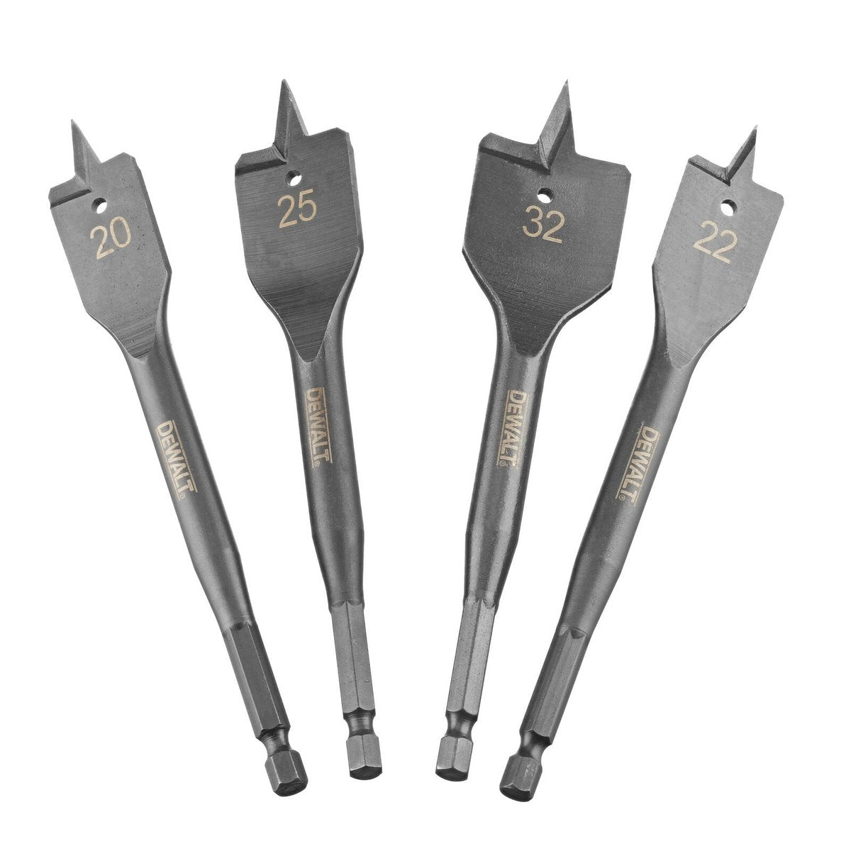 DeWALT EXTREME Flatwood Drill Bit Set 4 Piece