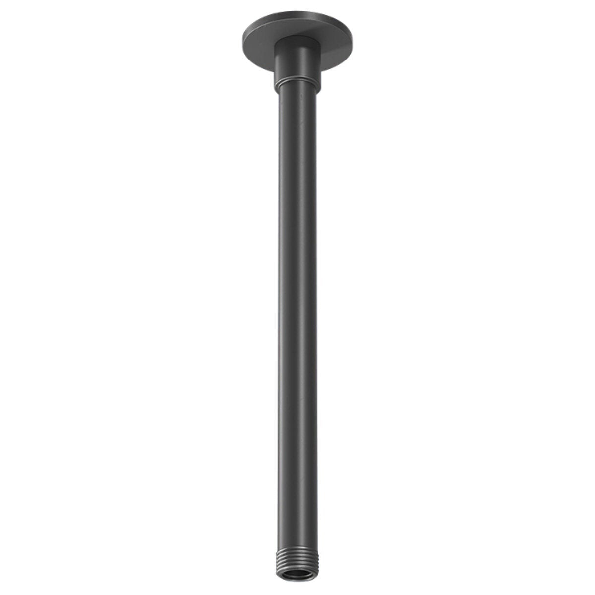 Rogerseller Tonic ceiling shower arm 300mm - brass construction, Graphite finish - 3506000105
