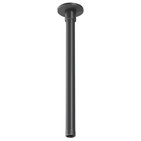 Rogerseller Tonic ceiling shower arm 300mm - brass construction, Graphite finish - 3506000105