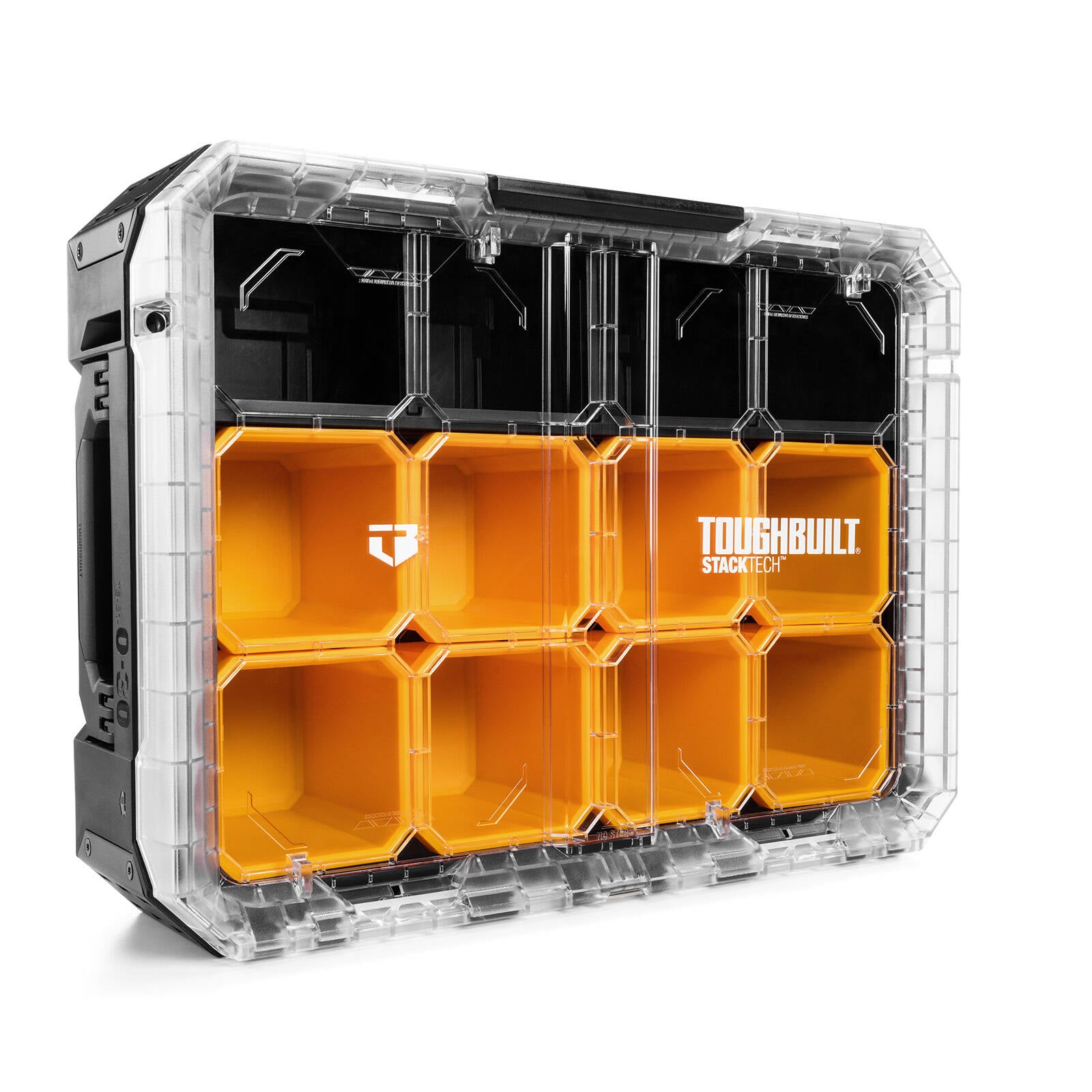 ToughBuilt StackTech Organiser - Low-Profile Stackable Bin Organiser