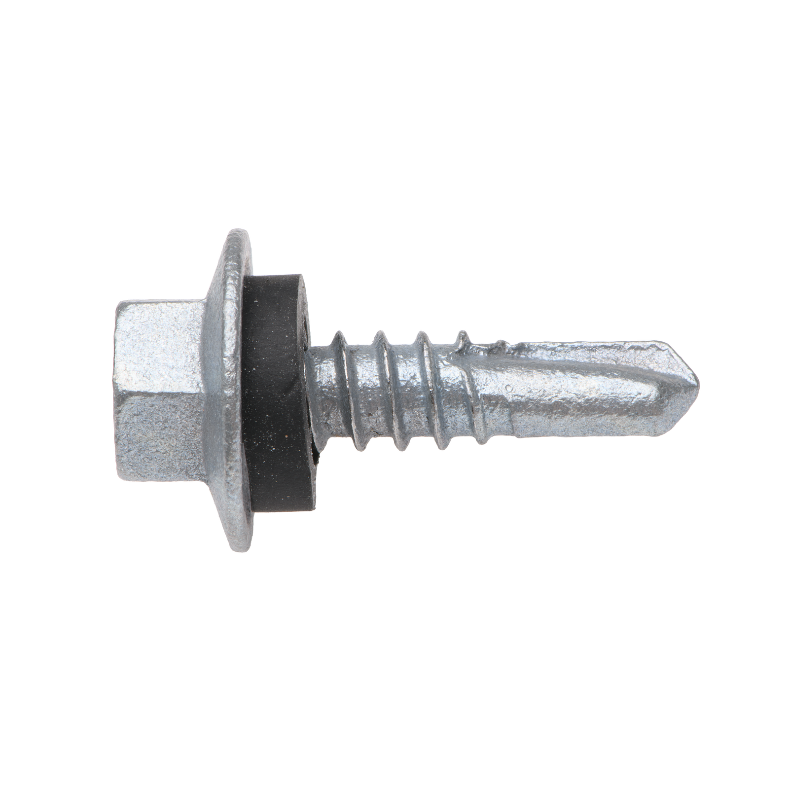 Buildex 12G x 20mm Class 4 Metal Cladding TEKS Screws with Seal, Hex Head - 20 Pack