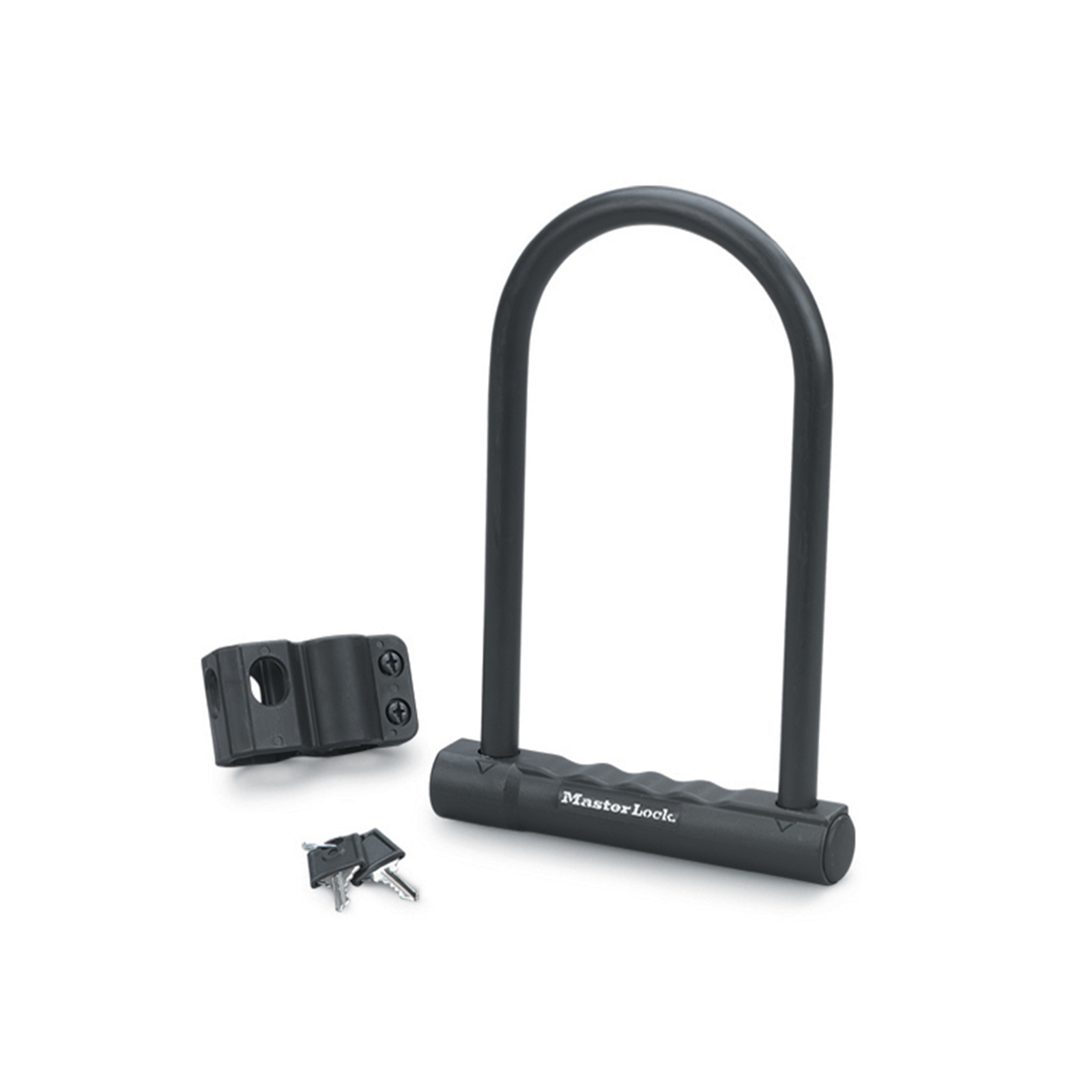 Master Lock 200 x 100 x 12mm U-Bar Bike Lock - Hardened Steel, Weather Resistant