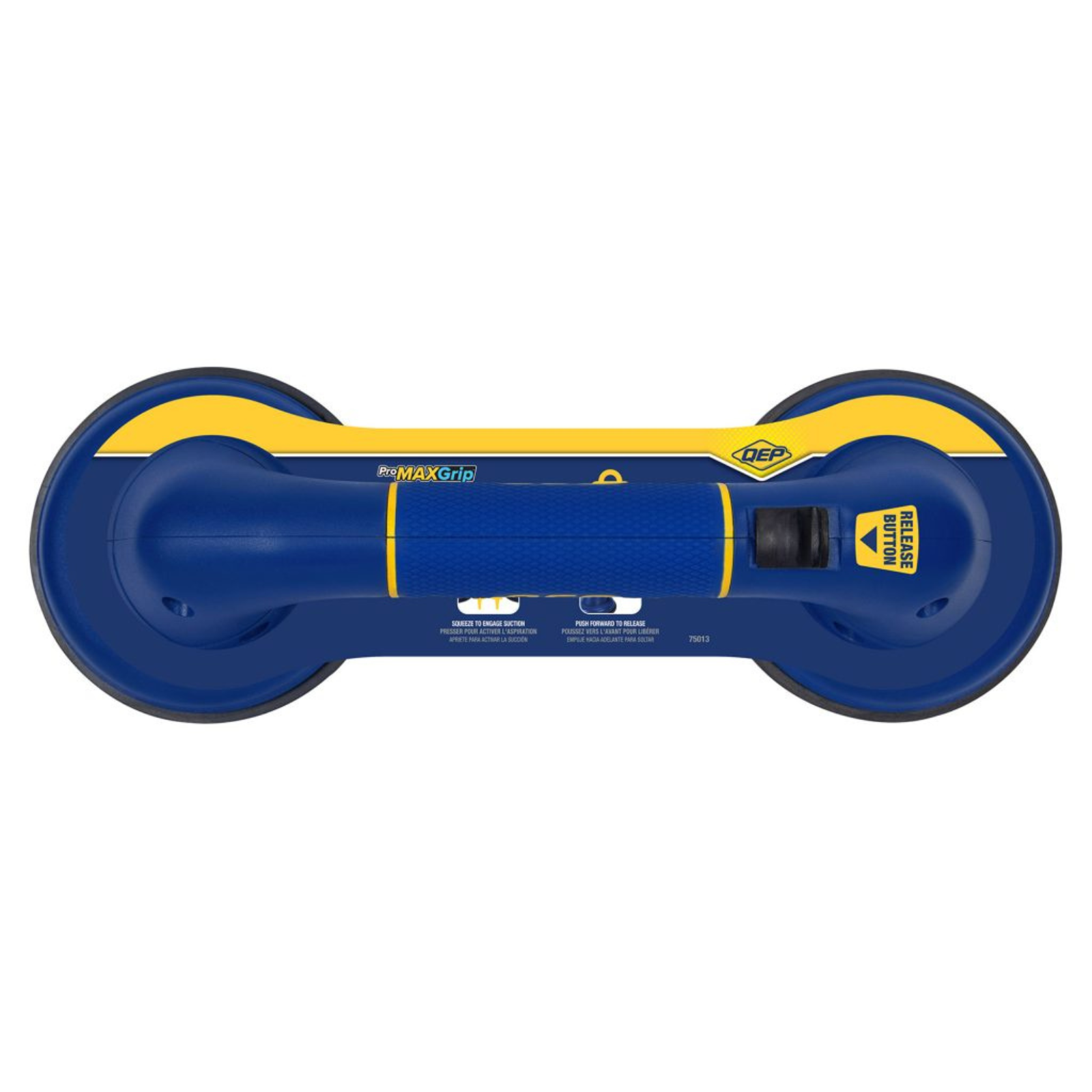 QEP ProMAXGrip Double Suction Cup, 80kg Hold, for Large Format Tile Lifting