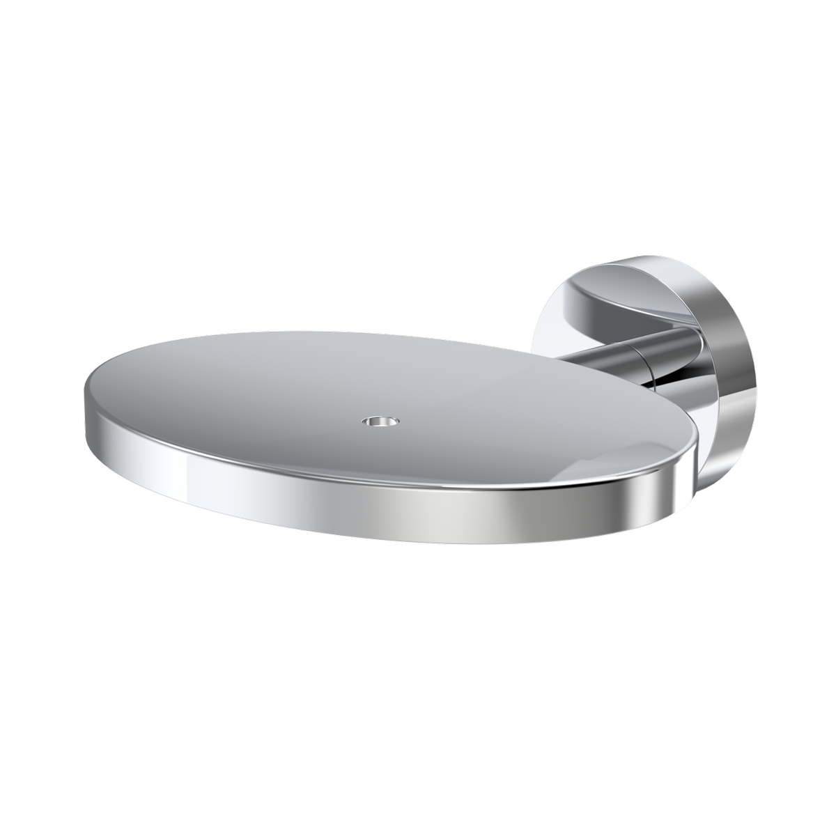 Caroma Chrome Cosmo Soap Holder - 195mm Metal - Stylish Design - SuperSaverAU - view 1