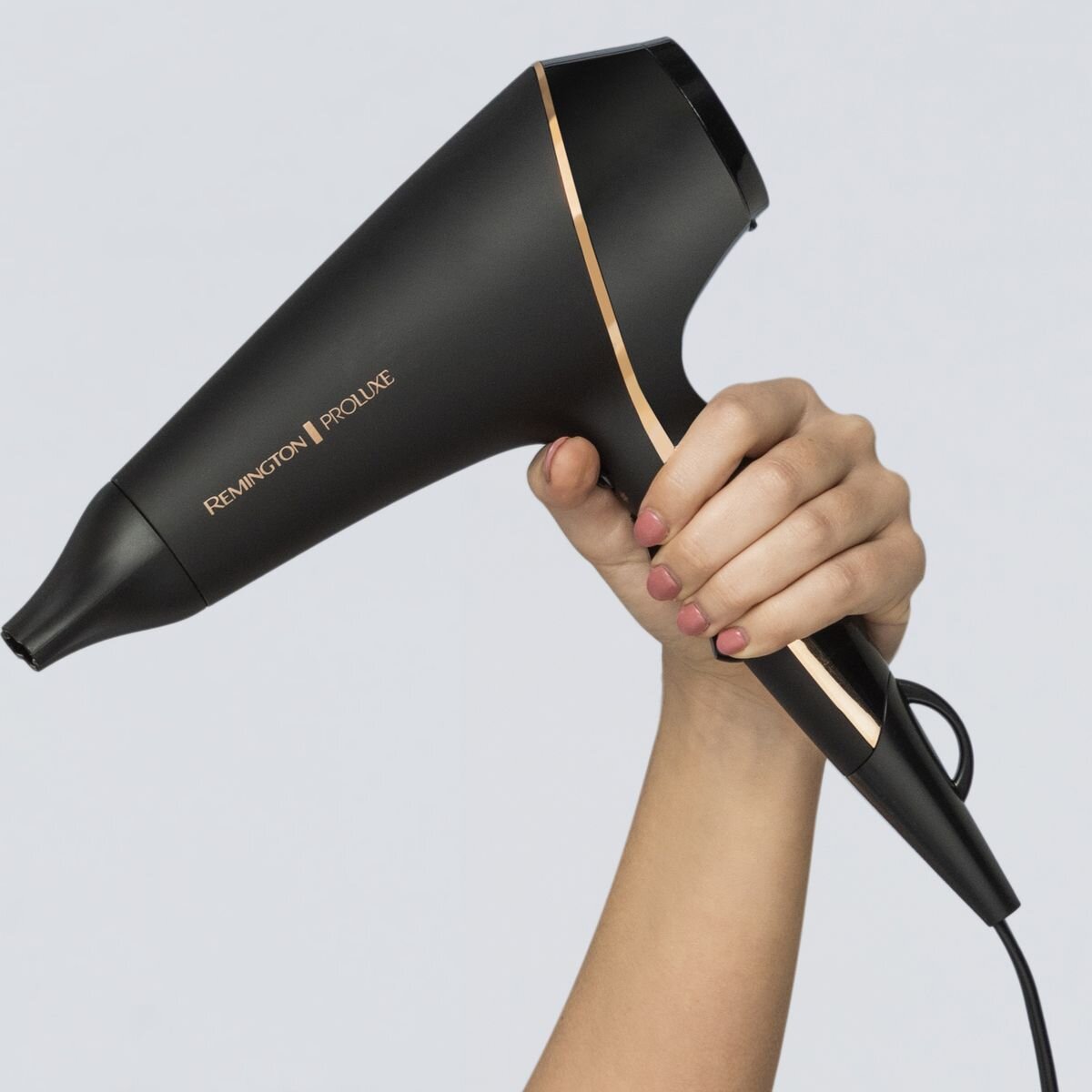 Remington PROLUXE Salon Hair Dryer 2400W - Matte Black, Ionic, Tourmaline Ceramic - AC9140AU