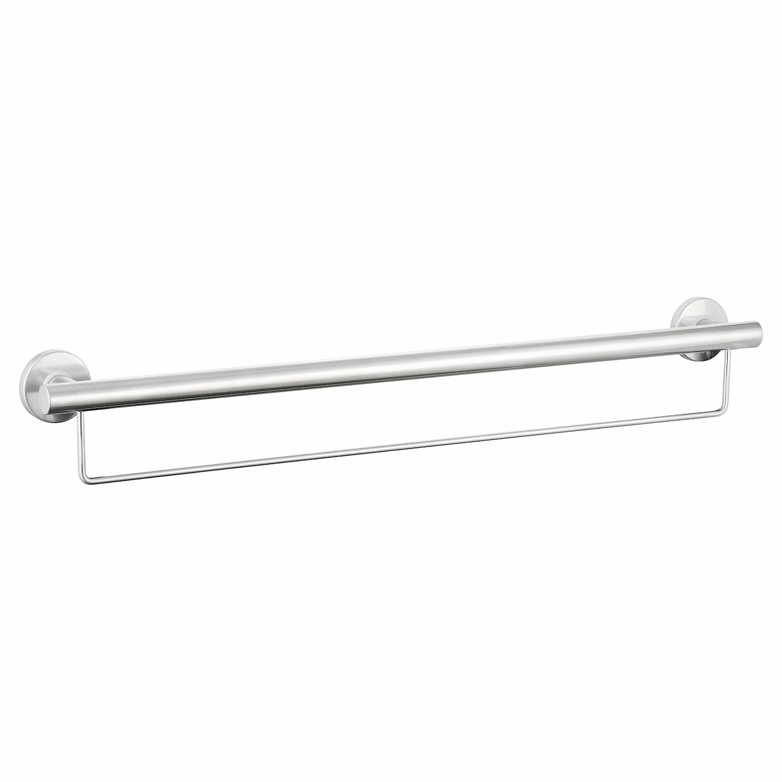 evekare 900mm Towel Rail with Grab Rail - 32mm Stainless Steel 250kg
