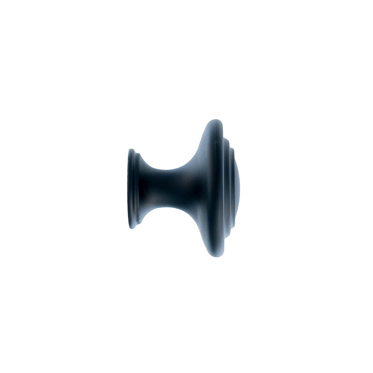 Taskmaster 34mm Matte Black Steel Cabinet Knob