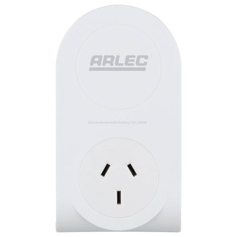Arlec Power Adaptor with Retractable USB Charger Cable DA32