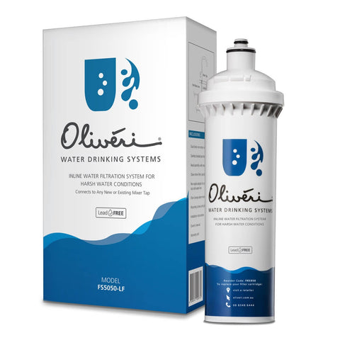 Oliveri Inline Water Filtration System for Harsh Water Use - 5 Micron - 56,700L - FS5050-LF