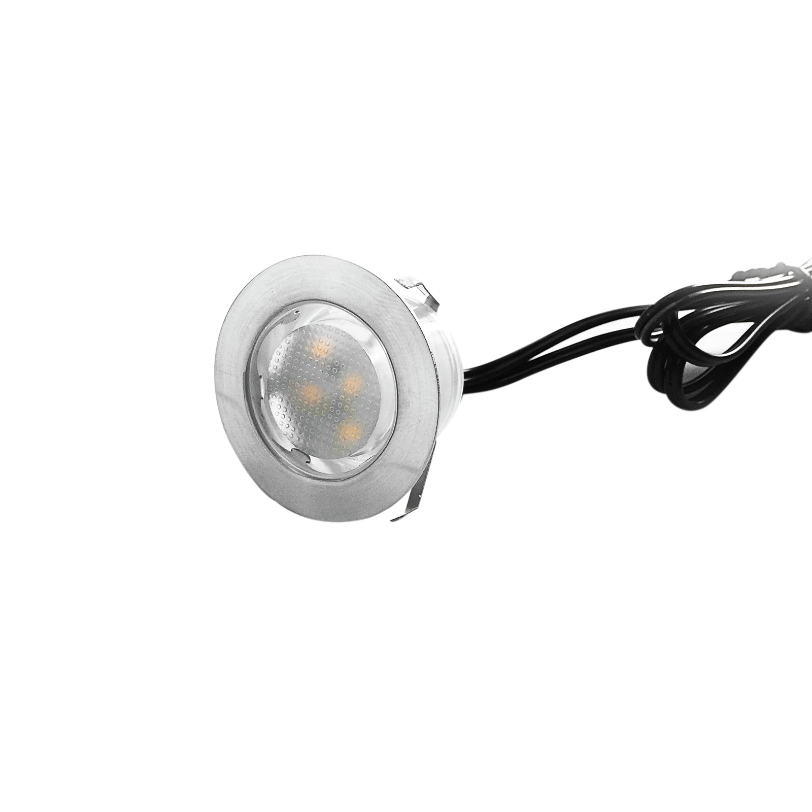 Holman 45mm 12V Warm White Outdoor Deck Light 6 Pack Waterproof DLW4510