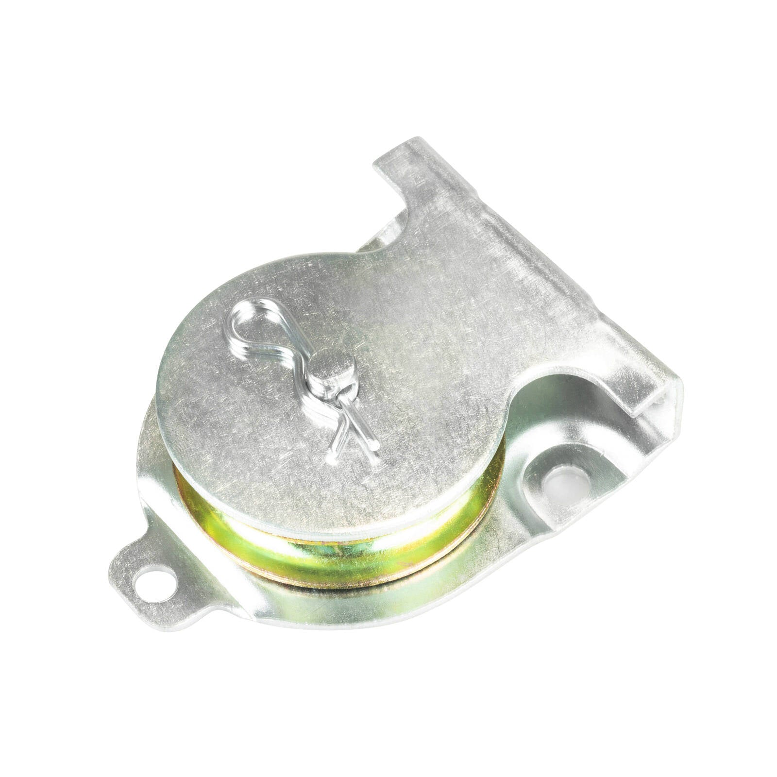 Pinnacle 50mm Zinc Plated Steel Fixed Pulley - 50kg Rated Single Sheave