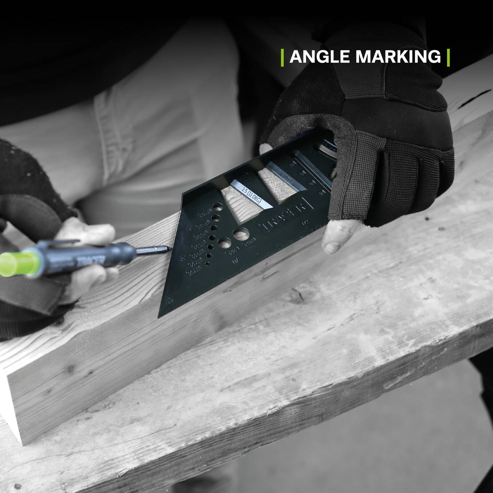 Tracer Mitre Angle Jig Multi-Function Precision Angle Measuring & Marking Tool