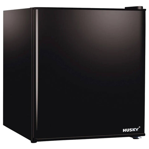 Husky 43L Solid Door Mini Bar Fridge - Black, 2 Star Energy, Mechanical Control - CKK43-262-BK-AU-HU1