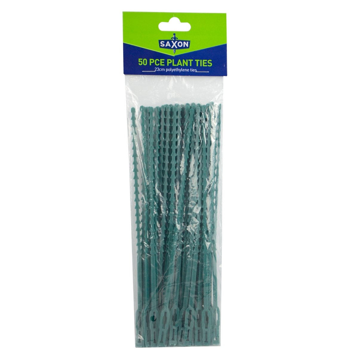 Saxon 230mm PE Adjustable Plant Ties 50 Pack