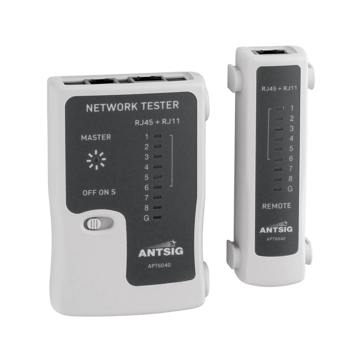 Antsig Network Test Tool - Ethernet RJ45 - Telephone RJ11 - Portable - SuperSaverAU - view 1